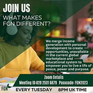Weekly FGN Meeting Flyer