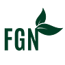FGN Logo with leaf showing something flourishing
